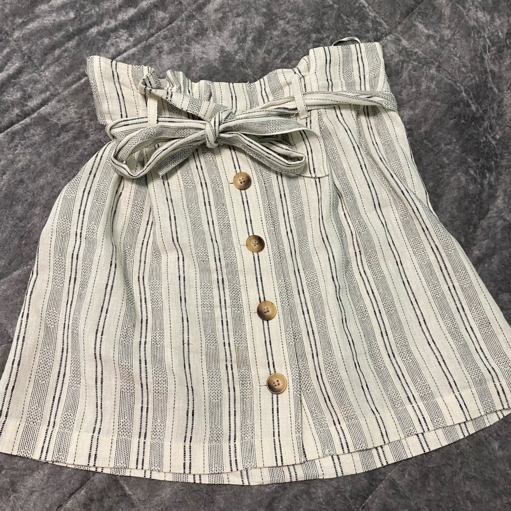 Top Shop striped skirt